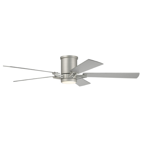 Wyatt Painted Nickel LED Ceiling Fan by Craftmade Lighting