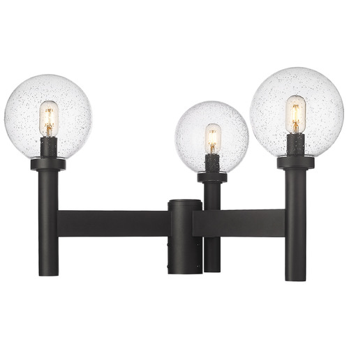 Laurent Black Post Light by Z-Lite