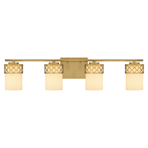 Quoizel Lighting Quoizel Lighting Tenley Aged Brass Bathroom Light TEN8632AB