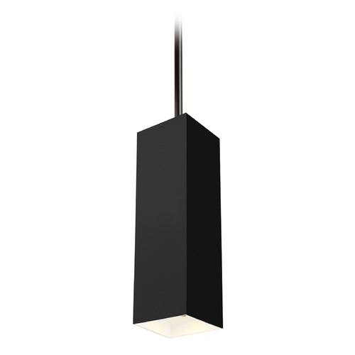 Exo 18 2700K 12-Inch 30-Degree LED Pendant in Black & White by VC Modern