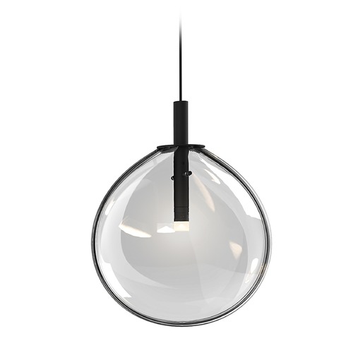 Black LED Pendant by Sonneman Lighting