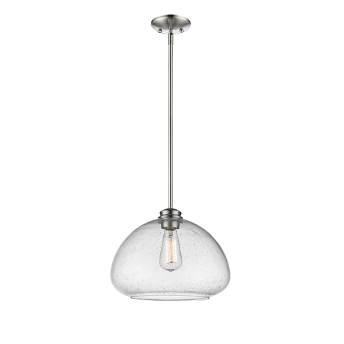 Z-Lite Amon Brushed Nickel Pendant by Z-Lite 722P13-BN