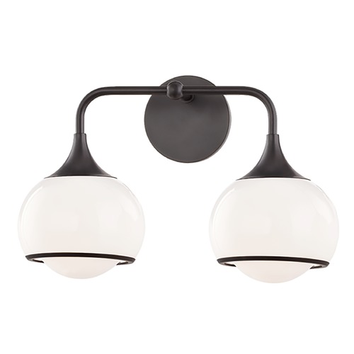 Reese Old Bronze Sconce by Mitzi by Hudson Valley