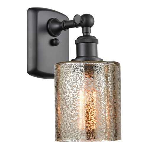 Innovations Lighting Innovations Lighting Cobbleskill Matte Black Sconce 516-1W-BK-G116