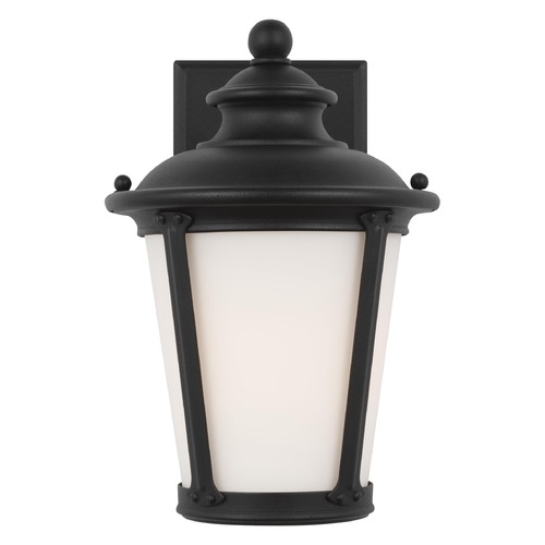 Generation Lighting Cape May Black Outdoor Wall Light by Generation Lighting 88240-12