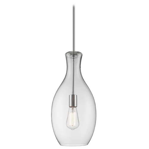 Matteo Lighting Lagynos Chrome Pendant by Matteo Lighting C47112CL