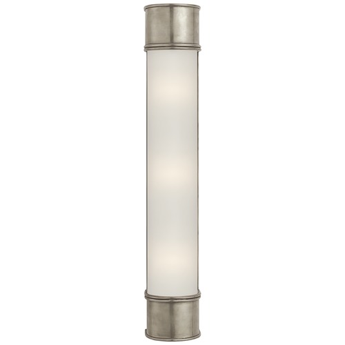 Visual Comfort Signature Collection E.F. Chapman Oxford 24-Inch Bath Light in Nickel by Visual Comfort Signature CHD1553ANFG