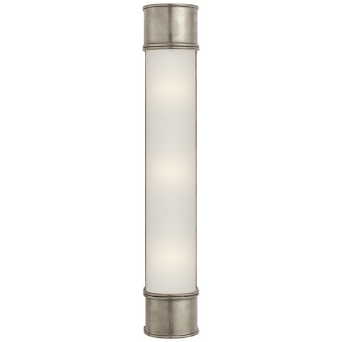 E.F. Chapman Oxford 24-Inch Bath Light in Nickel by Visual Comfort Signature