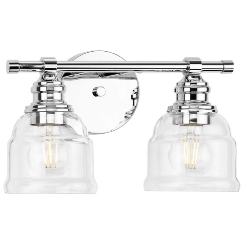 Progress Lighting Progress Lighting Ambrose Polished Chrome Bathroom Light P300374-015