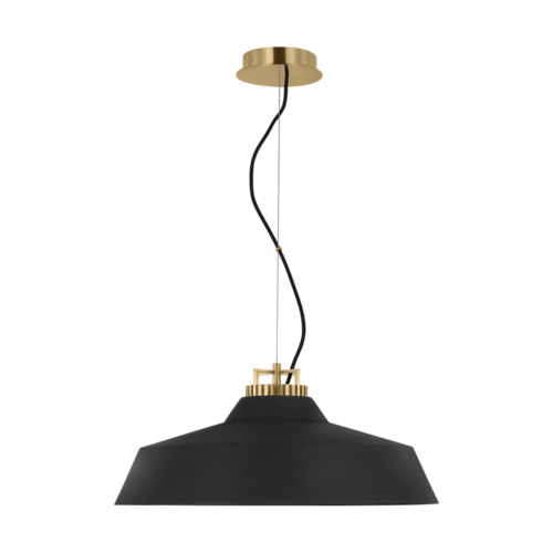 Visual Comfort Modern Collection Visual Comfort Modern Collection Forge Natural Brass LED Pendant Light SLPD13027BNB