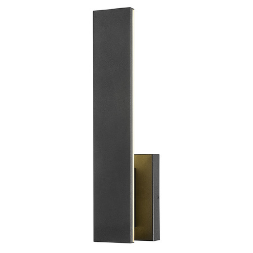 Z-Lite Z-Lite Stylet Sand Black LED Outdoor Wall Light 5007-18BK-LED
