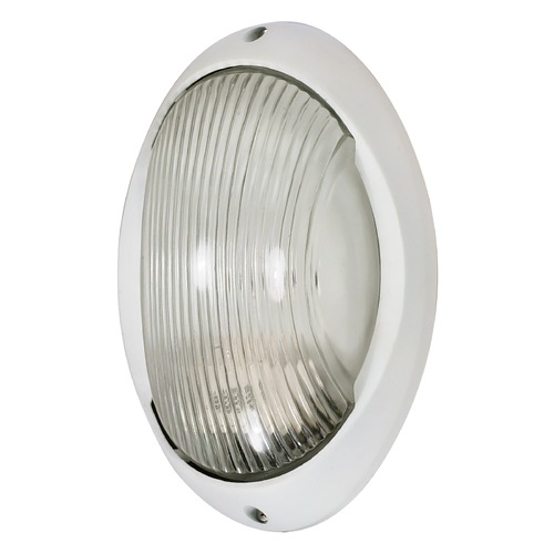 Nuvo Lighting Semi Gloss White Outdoor Wall Light by Nuvo Lighting 60/526