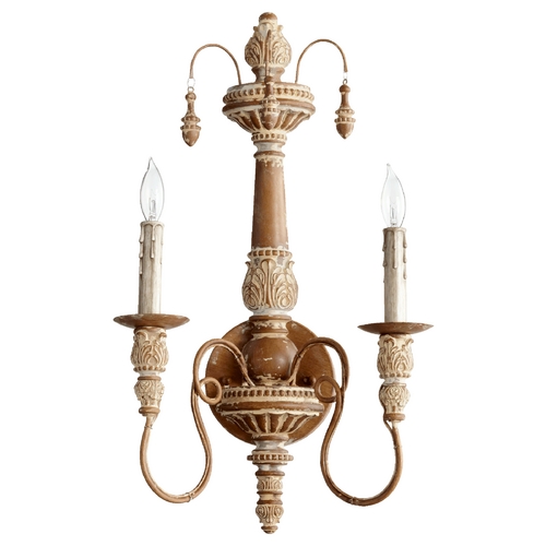 Quorum Lighting Salento French Umber Sconce by Quorum Lighting 5506-2-94