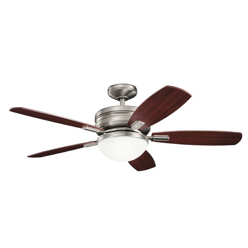 Kichler Lighting 52-Inch 5 Blade LED Ceiling Fan with Antique Pewter by Kichler Lighting 300238AP