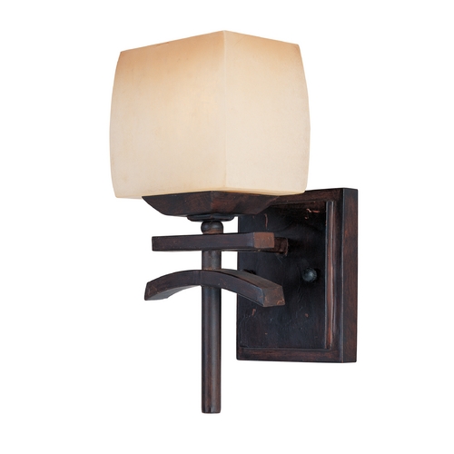 Maxim Lighting Asiana Roasted Chestnut Sconce by Maxim Lighting 10996WSRC