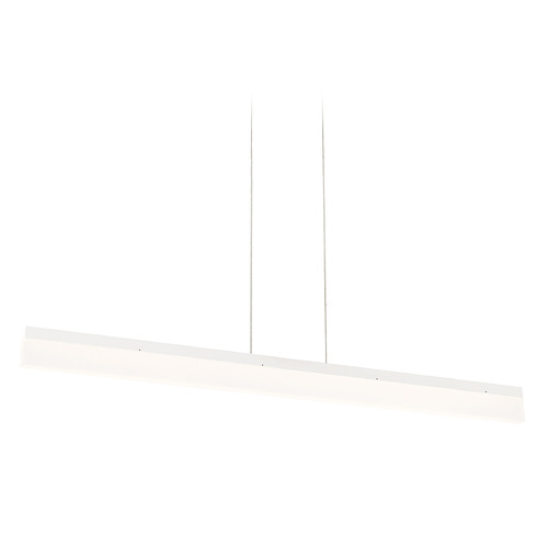 Tunnel 47-Inch Linear LED Pendant in White by Eurofase Lighting
