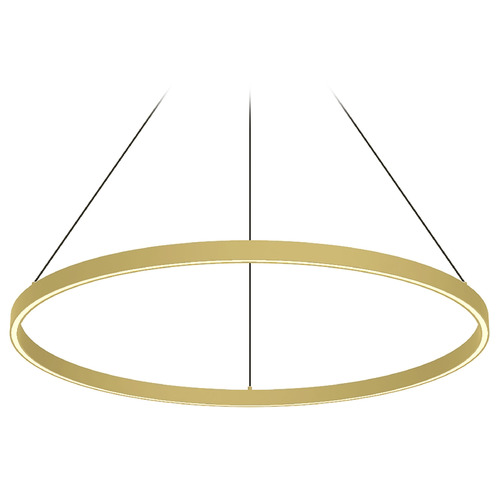 Kuzco Lighting Cerchio Brushed Gold LED Pendant by Kuzco Lighting PD87132-BG