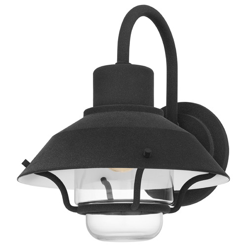 Quoizel Lighting Quoizel Lighting Lavalier Mottled Black Outdoor Wall Light LVL8411MB