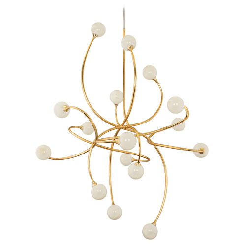 Corbett Lighting Signature Gold Leaf LED Chandelier