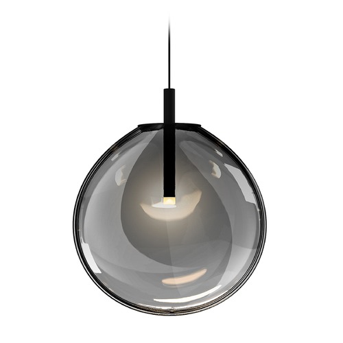 Black LED Pendant by Sonneman Lighting