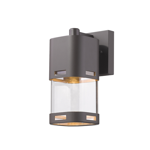 Lestat Deep Bronze LED Outdoor Wall Light by Z-Lite