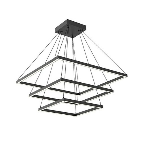 Kuzco Lighting Piazza Black LED Pendant by Kuzco Lighting CH88332-BK