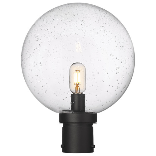 Laurent Black Post Light by Z-Lite