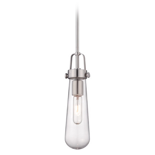 Mini Pendant in Brushed Nickel by Nuvo Lighting
