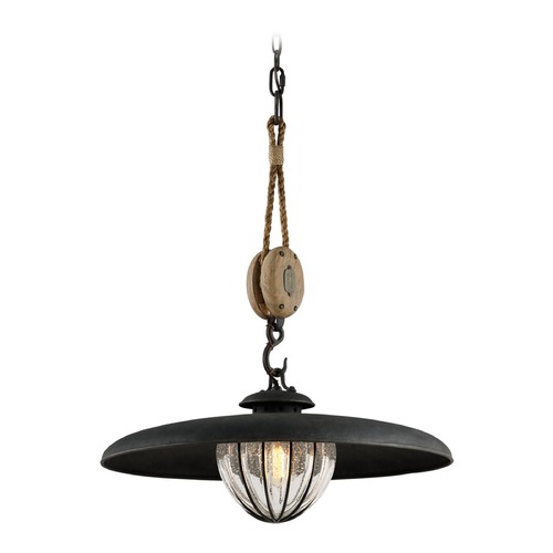 Murphy 24-Inch Wide Pendant in Vintage Iron by Troy Lighting