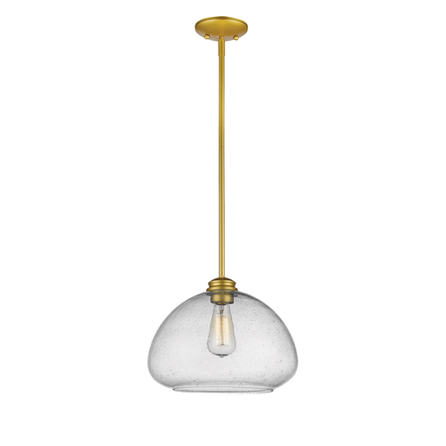 Z-Lite Amon Satin Gold Pendant by Z-Lite 722P13-SG