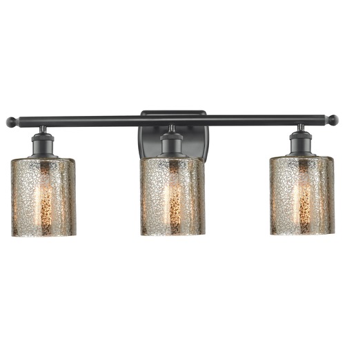 Cobbleskill Matte Black Bathroom Light by Innovations Lighting