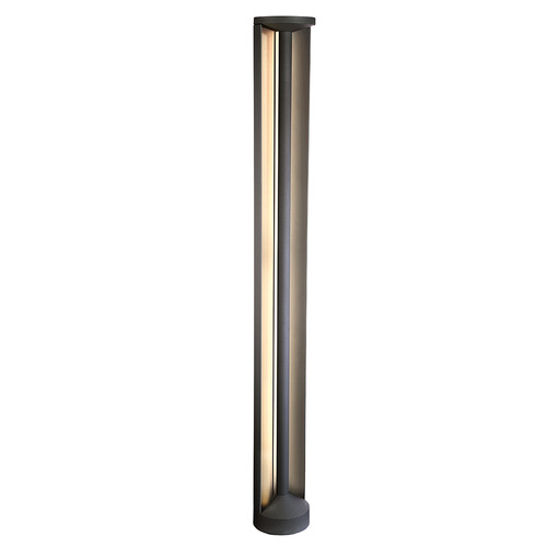 55-Inch LED Bollard in Graphite Grey by Eurofase Lighting