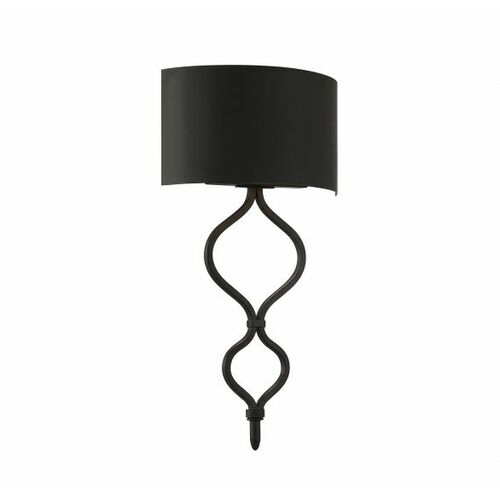 Como 20-Inch High LED Wall Sconce in Matte Black by Savoy House