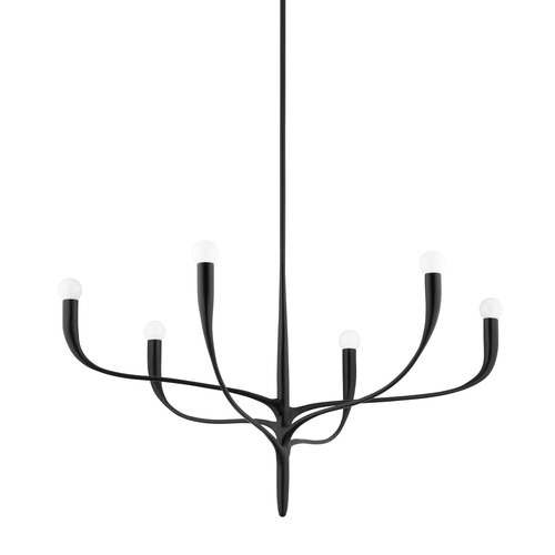 Labra 36.75-Inch Chandelier in Aged Iron by Hudson Valley Lighting