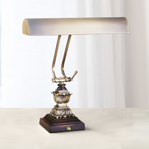 Piano Lamp in Antique Brass by House of Troy Lighting