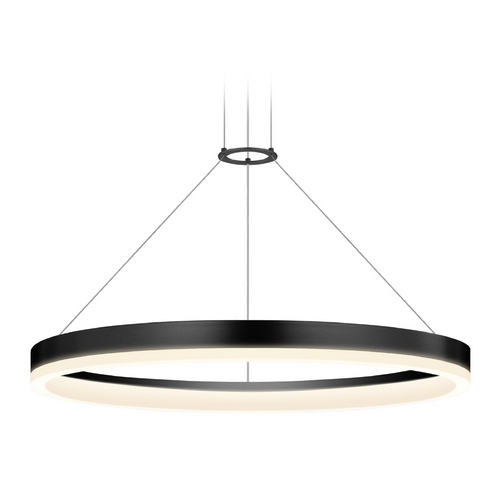 Sonneman Lighting Modern LED Pendant Satin Black by Sonneman Lighting 2315.25