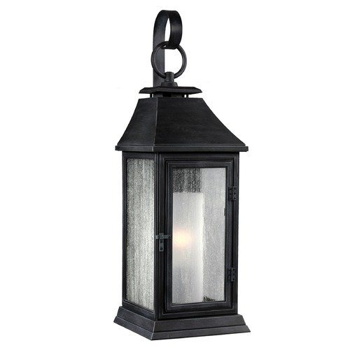 Shepherd 16.50-Inch Outdoor Light in Weathered Zinc by Visual Comfort Studio