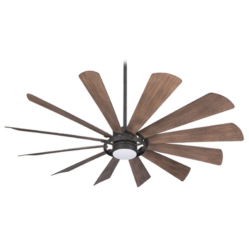 Minka Aire Windmolen 65-Inch LED Smart Fan in Oil Rubbed Bronze by Minka Aire F870L-ORB