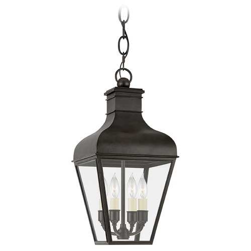 Visual Comfort Signature Collection Chapman & Myers Fremont Lantern in French Rust by Visual Comfort Signature CHO5160FRCG