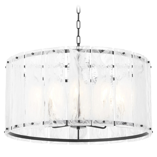 Quorum Lighting Prestige Matte Black Pendant by Quorum Lighting 8575-8-59