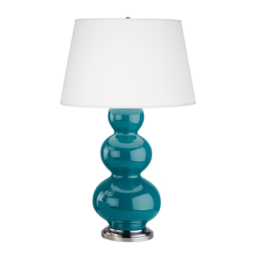 Robert Abbey Lighting Triple Gourd Table Lamp by Robert Abbey 363X