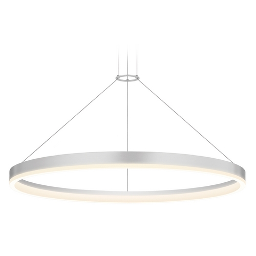 Modern LED Pendant in Aluminum by Sonneman Lighting