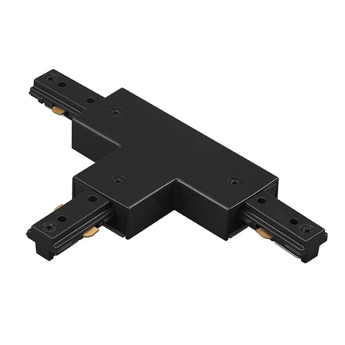 Black H Track T Connector by WAC Lighting