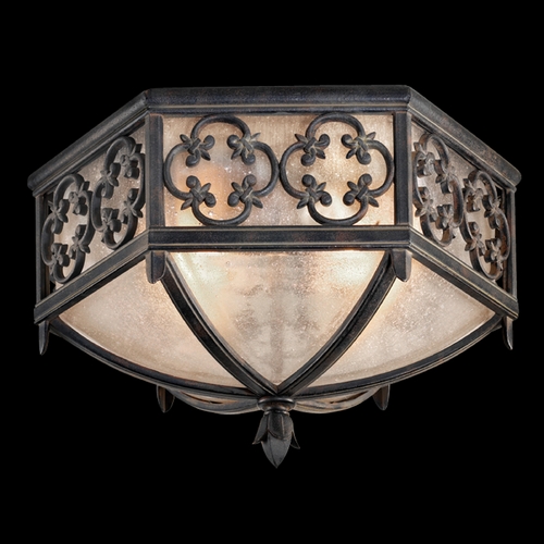Fine Art Lamps Costa Del Sol Marbella Wrought Iron Flush Mount