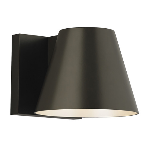 Sean Lavin Bowman 6-Inch 3000K LED Outdoor Wall Light in Bronze by VC Modern