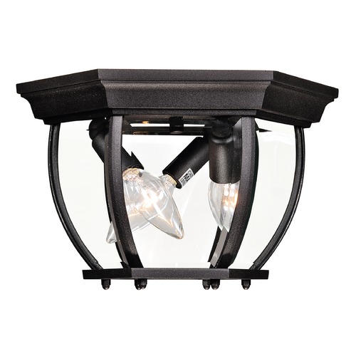 Black Flush Mount by Savoy House