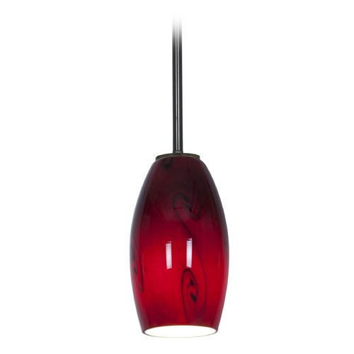 Access Lighting Merlot Oil Rubbed Bronze LED Mini Pendant by Access Lighting 28011-3R-ORB/RUSKY