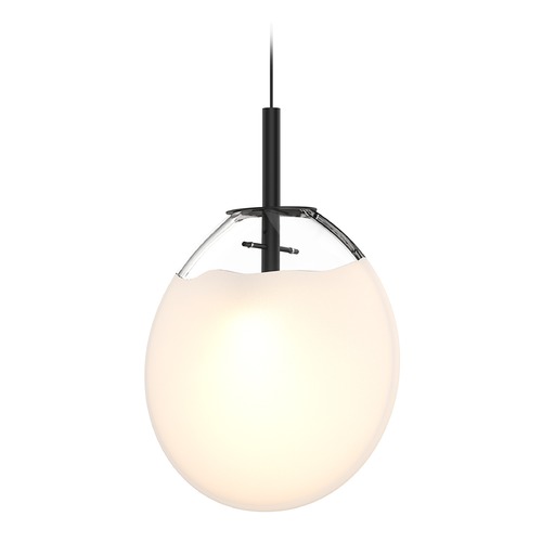 Sonneman Lighting Black LED Pendant by Sonneman Lighting 2990.25W-MED