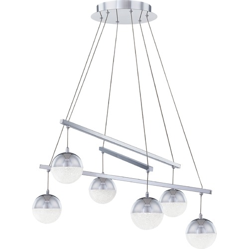 Quoizel Lighting Momentum Polished Chrome LED Multi-Light Pendant by Quoizel Lighting PCMM5030C