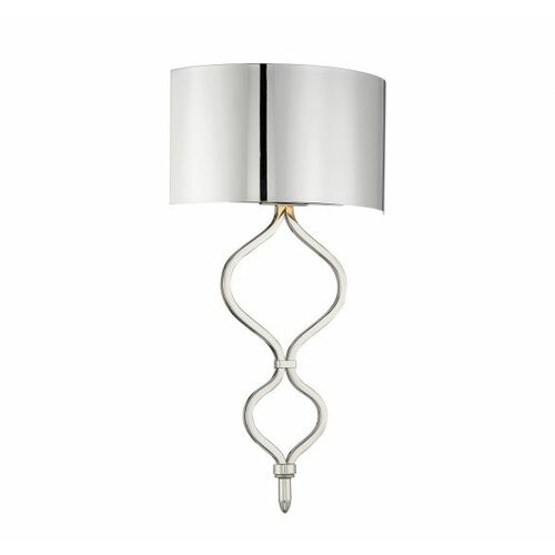 Como 20-Inch High LED Wall Sconce in Polished Nickel by Savoy House